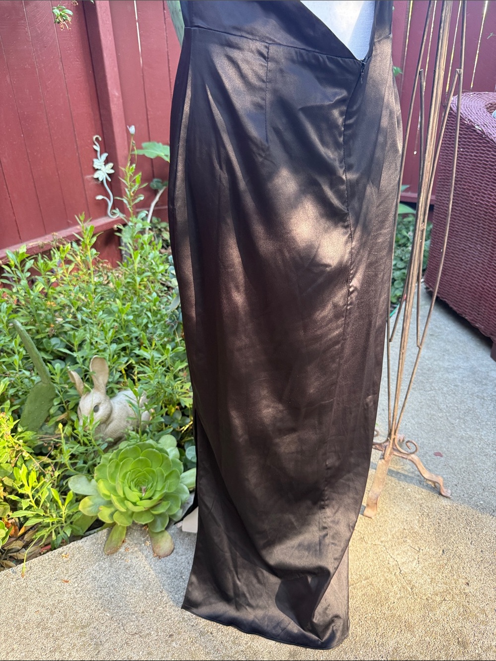 12th Tribe Black Backless Dress - Picture 7 of 10
